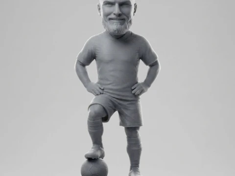 Olivier Giroud 3D Printable Figurine 3D Print Model