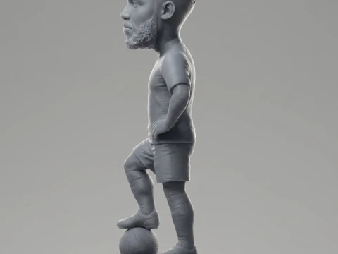 Romelu Lukaku 3D Printable Figurine 3D Print Model