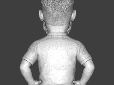Romelu Lukaku 3D Printable Figurine 3D Print Model