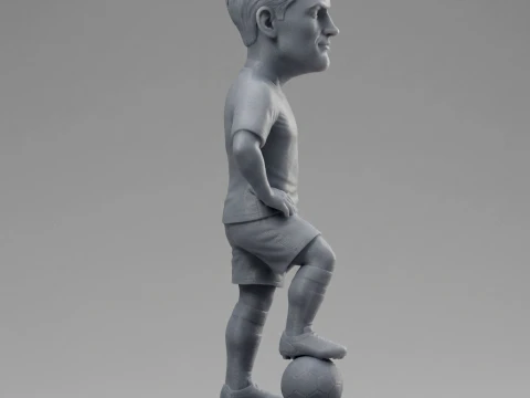 Matthijs de Ligt 3D Printable Figurine 3D Print Model