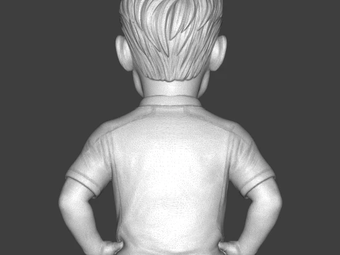 Matthijs de Ligt 3D Printable Figurine 3D Print Model