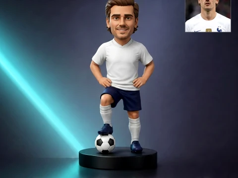 Antoine Griezmann 3D Printable Figurine 3D Print Model