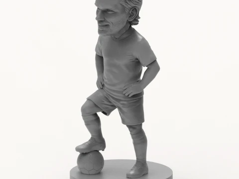 Antoine Griezmann 3D Printable Figurine 3D Print Model