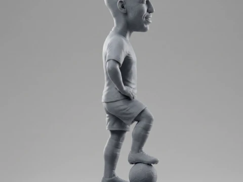 Pierre-Emerick Aubameyang 3D Printable Figurine 3D Print Model