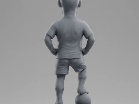 Pierre-Emerick Aubameyang 3D Printable Figurine 3D Print Model