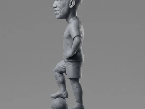 Pierre-Emerick Aubameyang 3D Printable Figurine 3D Print Model