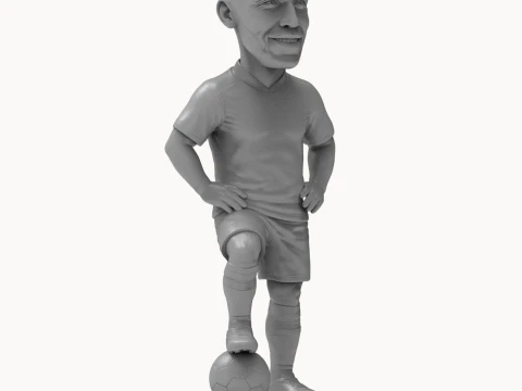 Pierre-Emerick Aubameyang 3D Printable Figurine 3D Print Model