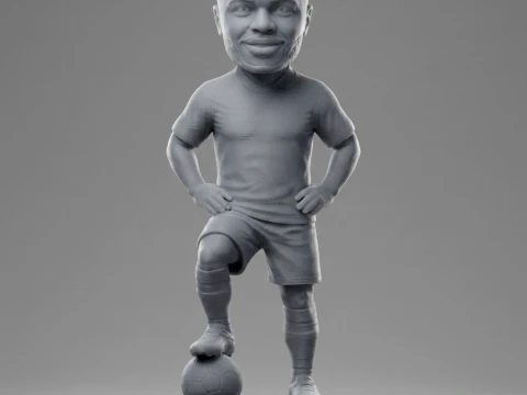 Raheem Sterling 3D Printable Figurine 3D Print Model