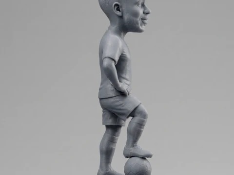 Raheem Sterling 3D Printable Figurine 3D Print Model