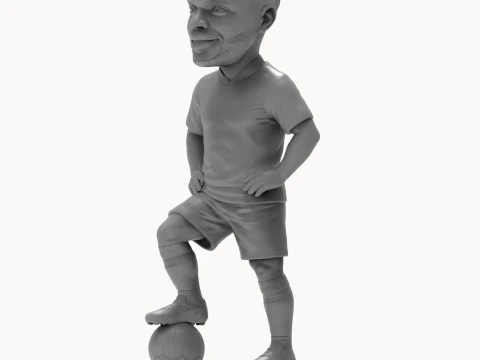 Raheem Sterling 3D Printable Figurine 3D Print Model