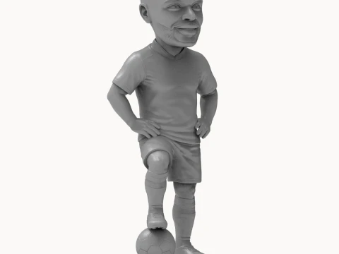 Raheem Sterling 3D Printable Figurine 3D Print Model