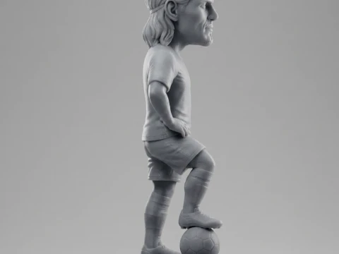 Edinson Cavani 3D Printable Figurine 3D Print Model