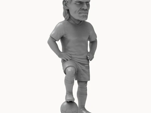 Edinson Cavani 3D Printable Figurine 3D Print Model