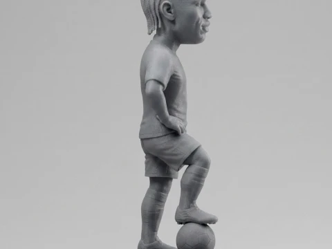Didier Drogba 3D Printable Figurine 3D Print Model