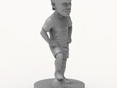 Didier Drogba 3D Printable Figurine 3D Print Model