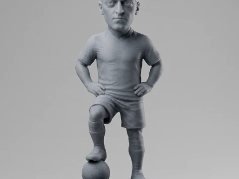 Mesut zil 3D Printable Figurine 3D Print Model