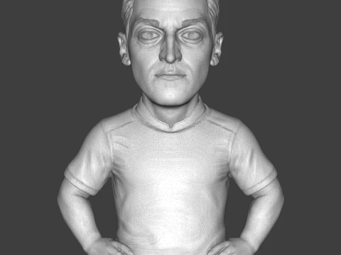 Mesut zil 3D Printable Figurine 3D Print Model