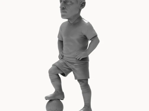 Mesut zil 3D Printable Figurine 3D Print Model