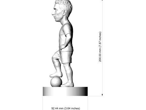 Ngel Di Mara 3D Printable Figurine 3D Print Model