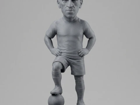 Franck Ribry 3D Printable Figurine 3D Print Model