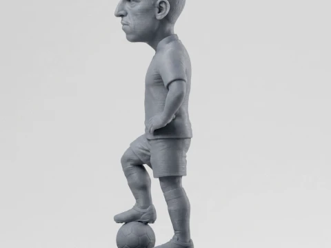 Franck Ribry 3D Printable Figurine 3D Print Model