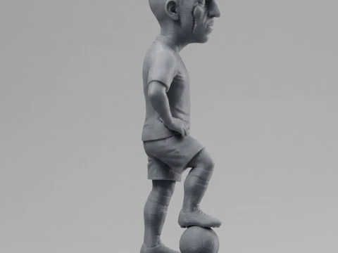 Franck Ribry 3D Printable Figurine 3D Print Model