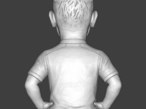Franck Ribry 3D Printable Figurine 3D Print Model