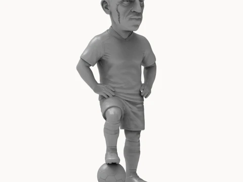 Franck Ribry 3D Printable Figurine 3D Print Model