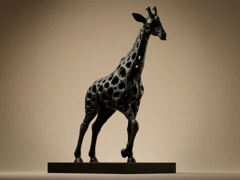 Giraffe 3D Printable Figurine 3D Print Model
