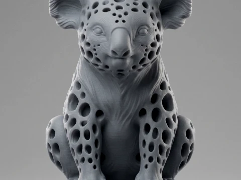 Koala 3D Printable Figurine 3D 3D Print Model