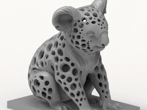 Koala 3D Printable Figurine 3D 3D Print Model