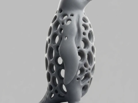 Penguin 3D Printable Figurine 3D Print Model