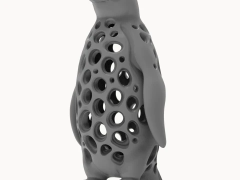 Penguin 3D Printable Figurine 3D Print Model