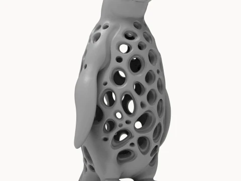 Penguin 3D Printable Figurine 3D Print Model