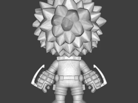Katsuki Bakugo 3D Printable Figure 3D Print Model