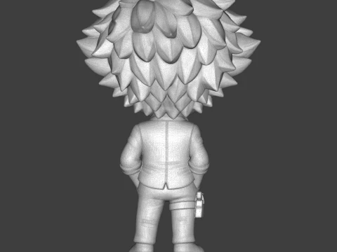 Deku Chibi 3D Printable Figure 3D Print Model