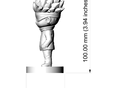 Satoru Gojo 3D Printable Figure 3D Print Model
