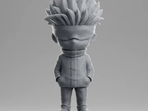 Satoru Gojo 3D Printable Figure 3D Print Model