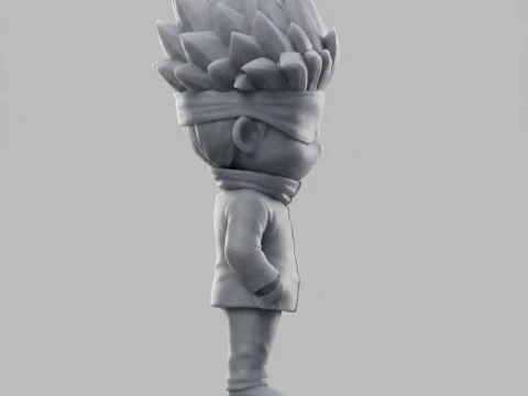 Satoru Gojo 3D Printable Figure 3D Print Model