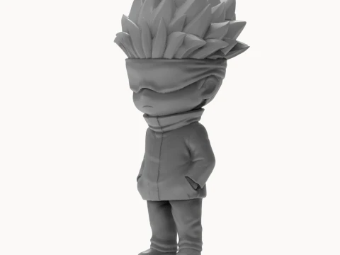 Satoru Gojo 3D Printable Figure 3D Print Model