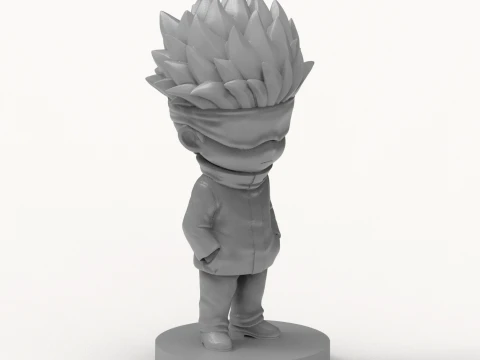Satoru Gojo 3D Printable Figure 3D Print Model