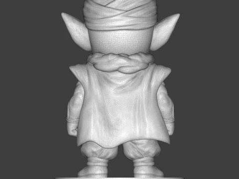 Piccolo Chibi Figurine 3D Printable 3D Print Model