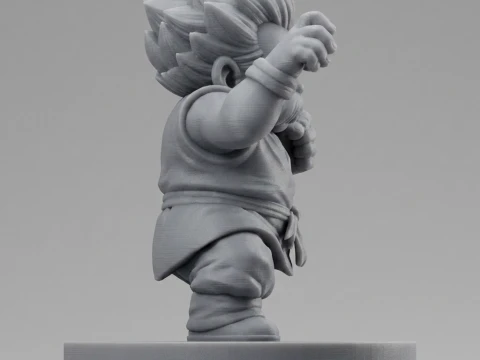 Jackie Chun Master Roshi 3D Print Model 3D Print Model
