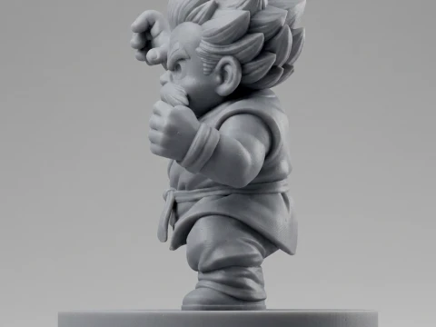 Jackie Chun Master Roshi 3D Print Model 3D Print Model