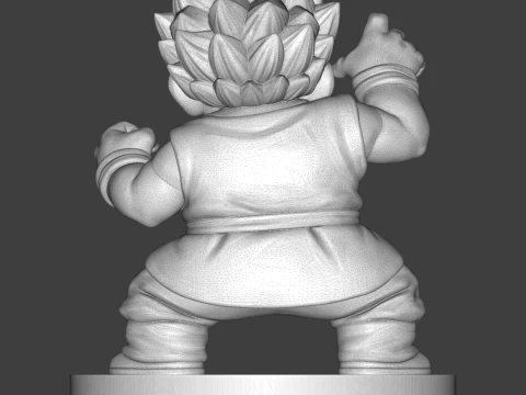 Jackie Chun Master Roshi 3D Print Model 3D Print Model