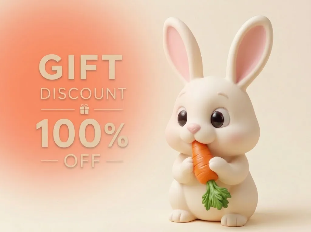 Bunny 3D Printable Figurine 3D Print Model .c4d .max .obj .3ds .fbx .stl .blend 