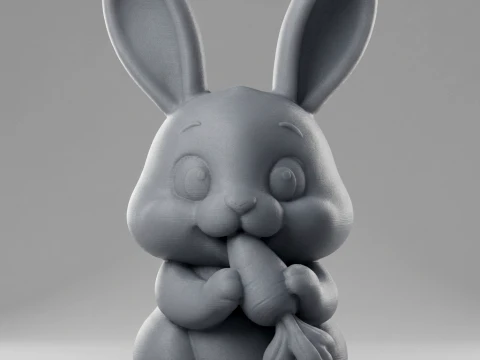 Bunny 3D Printable Figurine 3D Print Model
