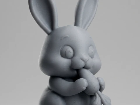 Bunny 3D Printable Figurine 3D Print Model