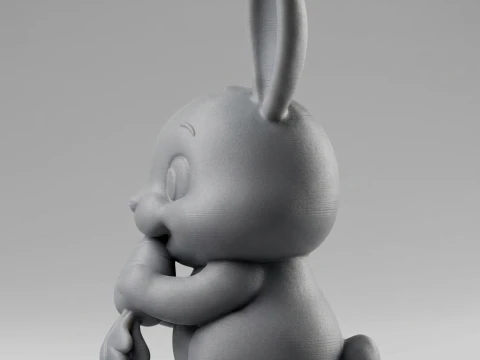 Bunny 3D Printable Figurine 3D Print Model