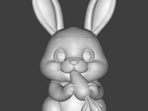 Bunny 3D Printable Figurine 3D Print Model